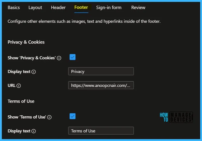 Configure Azure AD Company Branding for Sign-in Experiences Fig.5