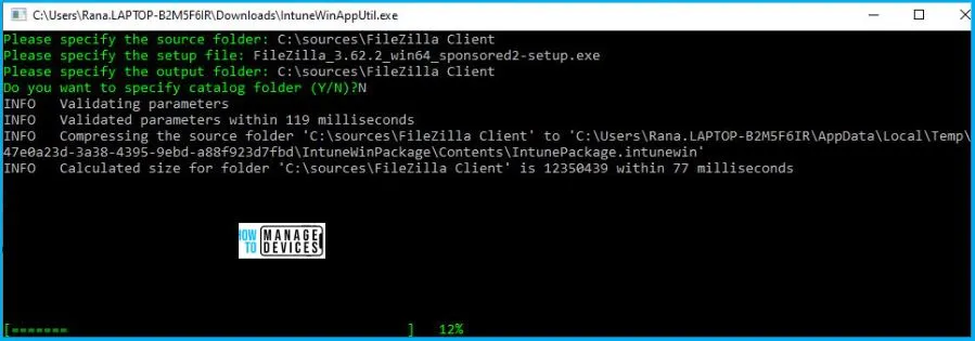 Deployment of FileZilla Client Using Intune MSI Step-By-Step Guide Fig.1