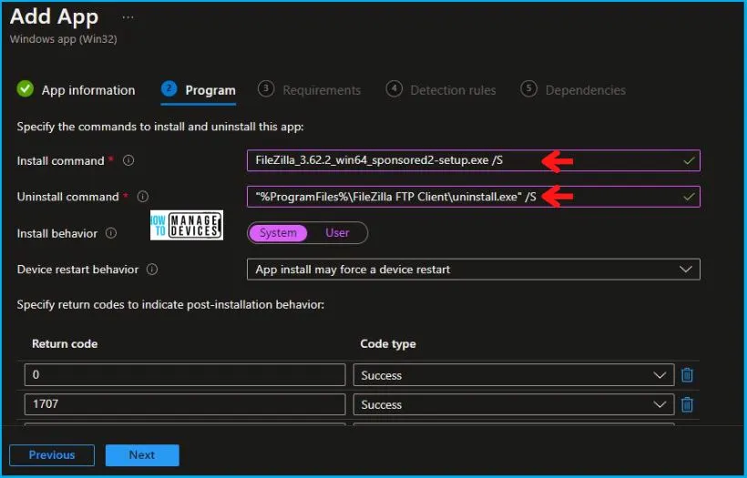 Deployment of FileZilla Client Using Intune MSI Step-By-Step Guide Fig.6