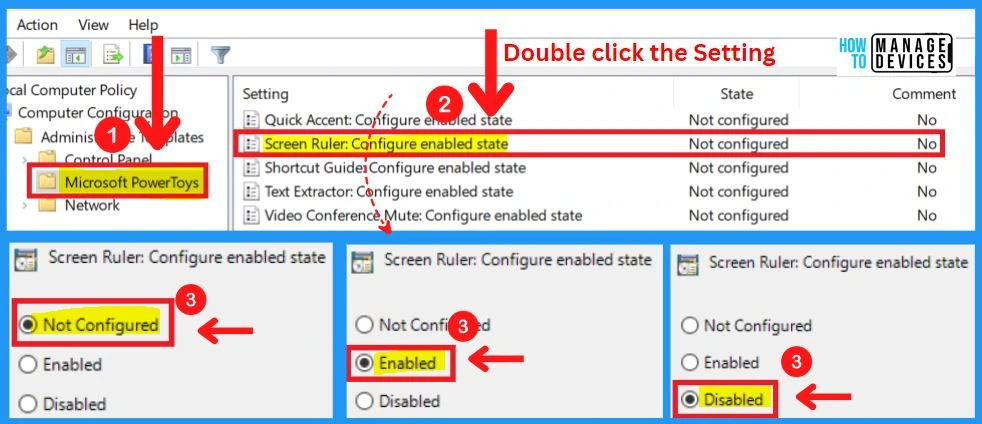 PowerToys Utilities in Windows 11 | Group Policy Settings fig.25