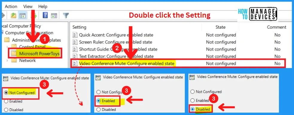 Policies to Control PowerToys Utilities in Windows 11 | Group Policy Settings fig.28