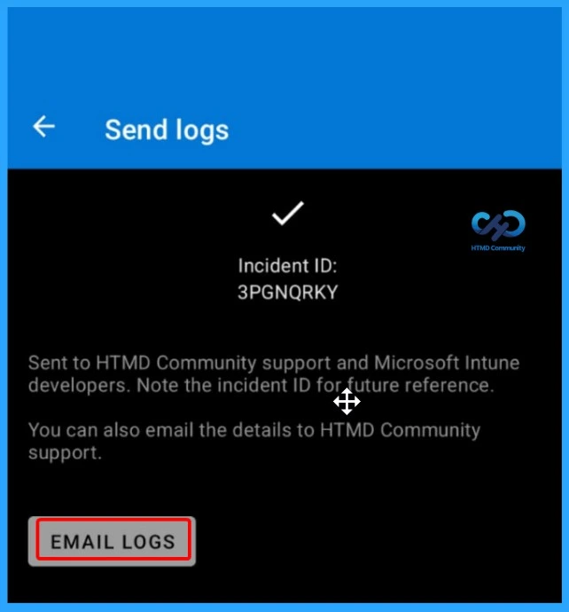 How to Collect Intune Company Portal Logs from Android Device - Fig.4