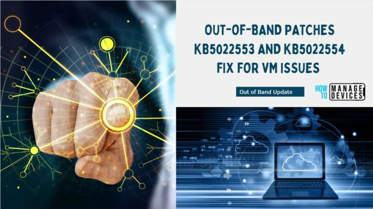 Out-of-band Patches KB5022553 and KB5022554 Fix for Hyper-V VM Issues in Windows Server