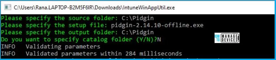 Deploy Pidgin Using Intune EXE Deployment Guide Fig.1