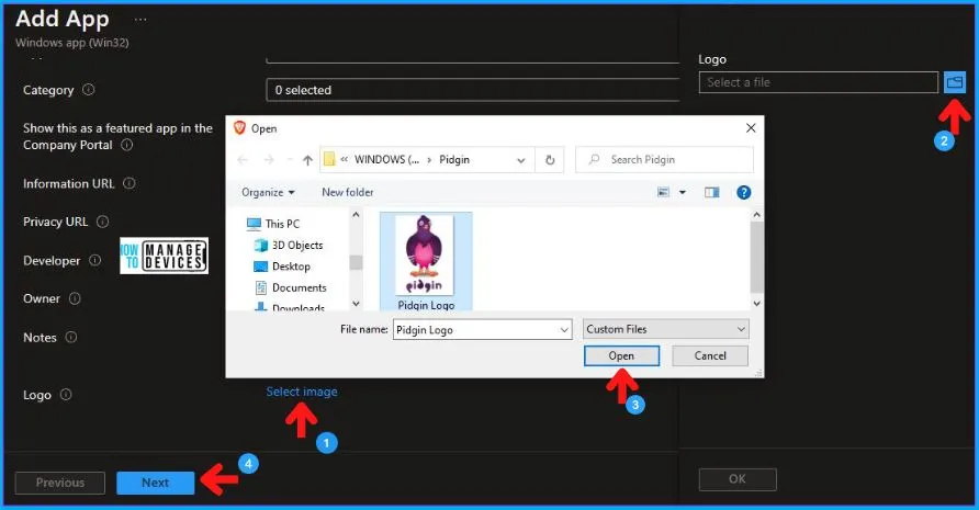 HTMD Newsletter from 5th to 9th December 2022 7 Deploy Pidgin Using Intune EXE Deployment Guide 5th to 9th December 2022