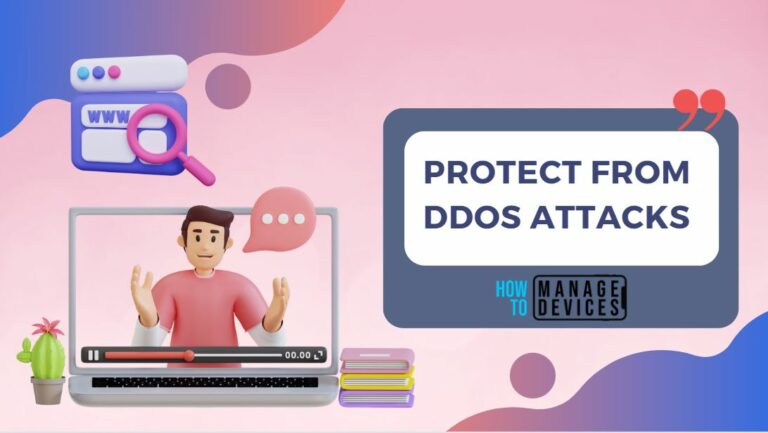 Protect from DDoS Attacks