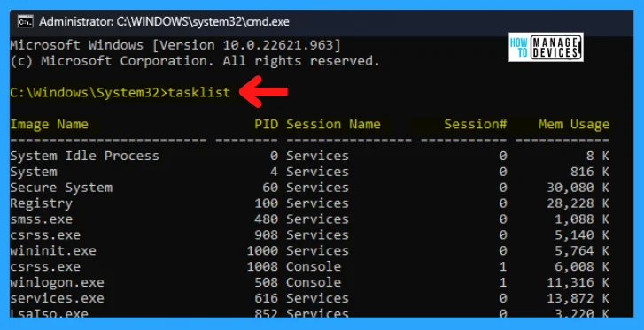 How to Kill Process Using PsKill in Windows 11 -Fig.2