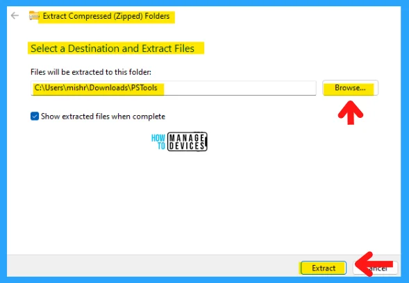 How to Kill Process Using PsKill in Windows 11 -Fig.4