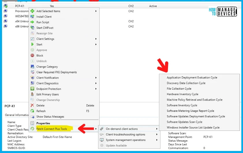 Refine SCCM management with Patch Connect Plus Right Click Tools Fig 3.0