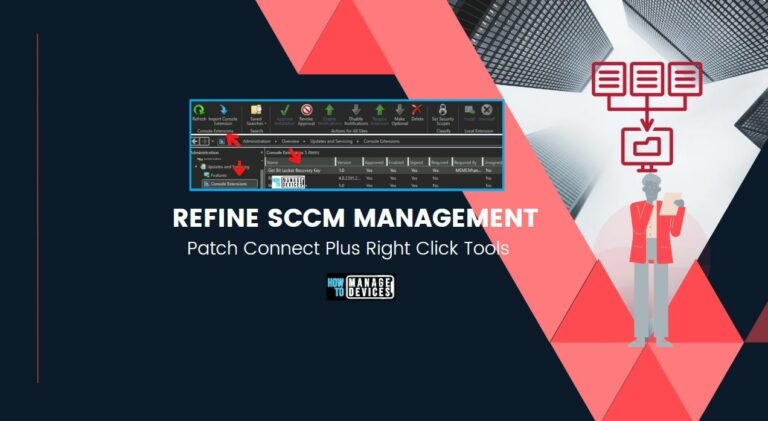 Refine SCCM management with Patch Connect Plus Right Click Tools Main