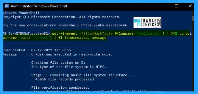 Use CHKDSK Tool to Fix Windows Issues -Fig.15