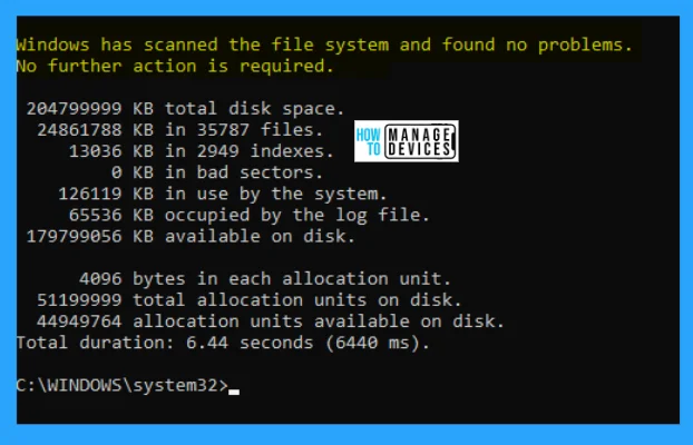 Use CHKDSK Tool to Fix Windows Issues -Fig.8