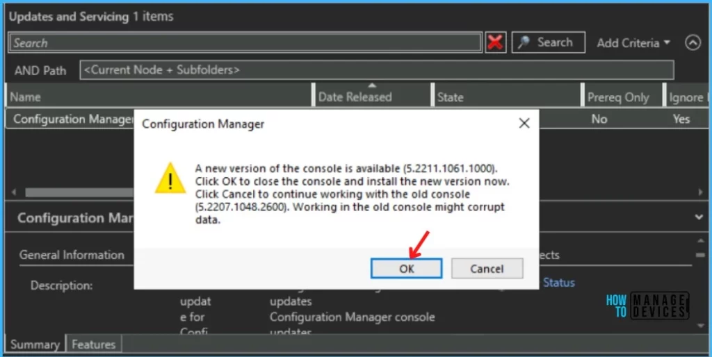 SCCM 2211 Upgrade Step by Step Guide New Features Fig.13