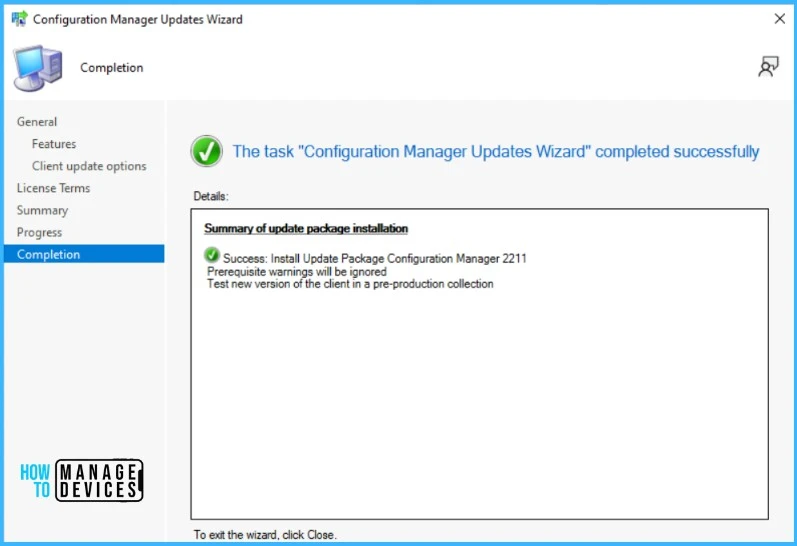 SCCM 2211 Upgrade Step by Step Guide New Features Fig.10