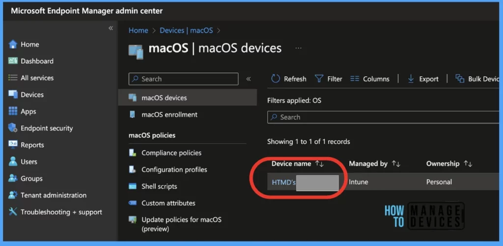 Check here out the Steps to enroll macOS in Intune -Fig. 31