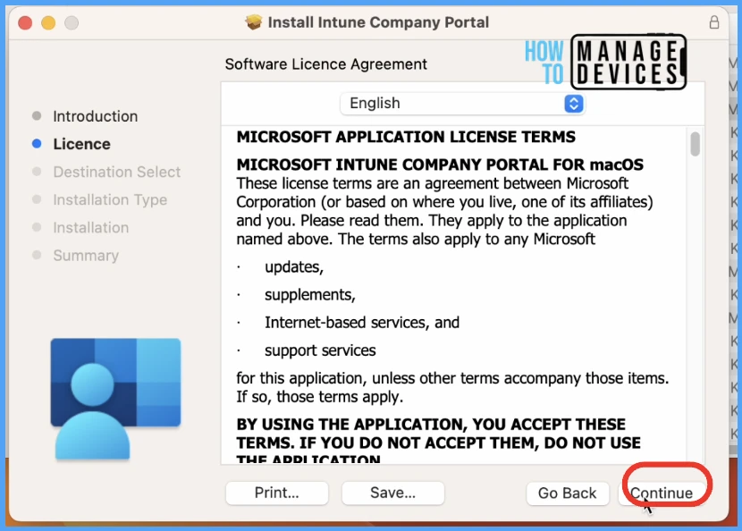 Check here out the Steps to enroll macOS in Intune -Fig. 14