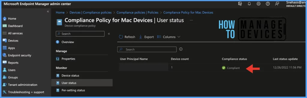 Configure Device Compliance settings for macOS in Intune Fig.15