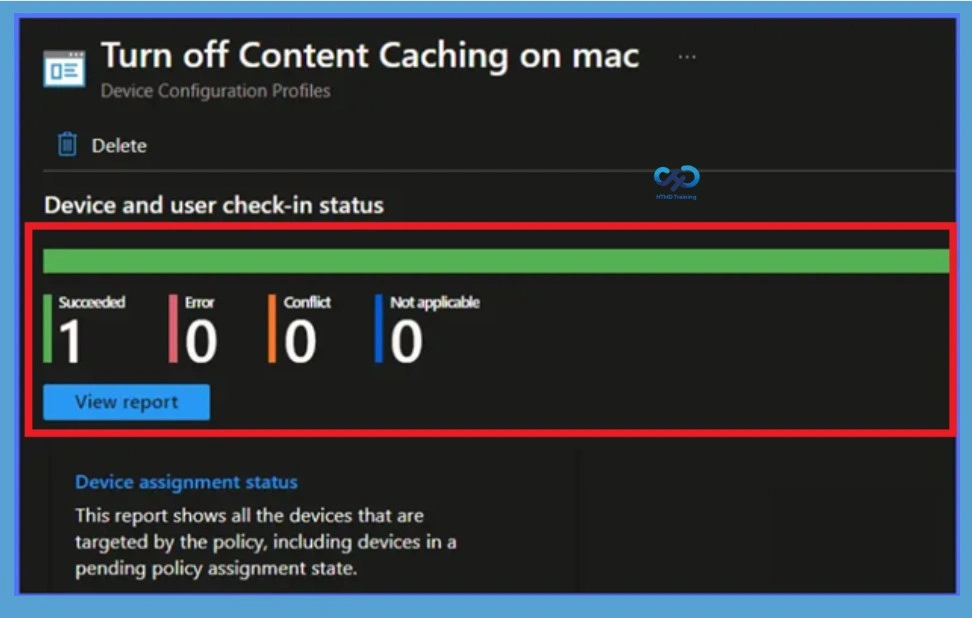 Disable Content Caching on macOS Devices to Control Local Content Storage using Intune 11 Disable Content Caching on macOS Devices to Control Local Content Storage using Intune -Fig.10