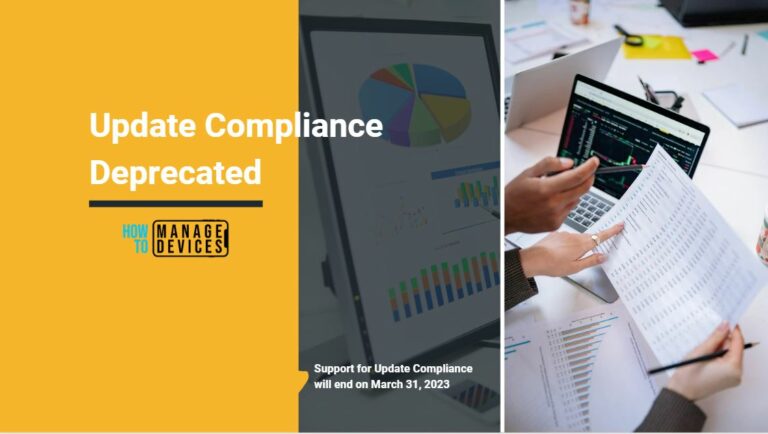 Update Compliance Deprecated