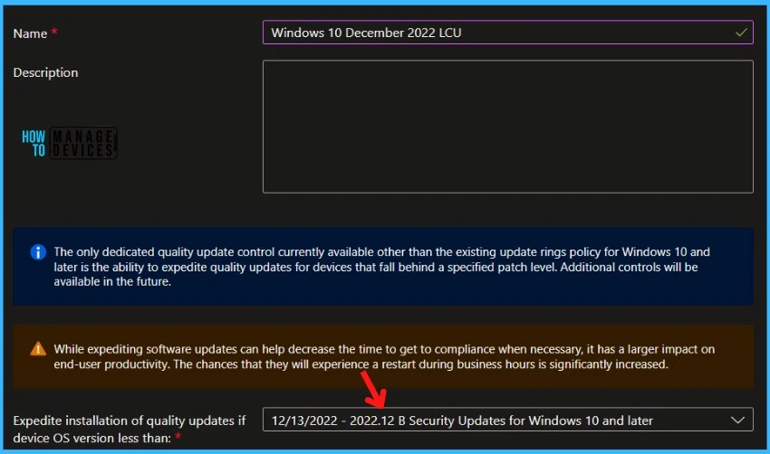 Windows 10 KB5021233 Patch Tuesday December 2022 Fig.2