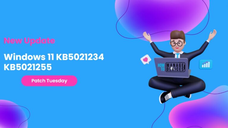 Windows 11 KB5021234 KB5021255