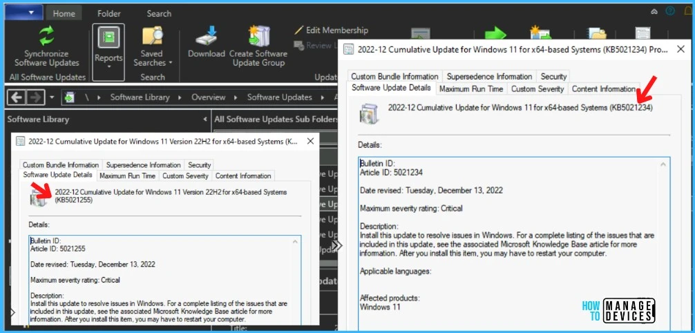 HTMD Newsletter from 12th to 16th December 2022 8 Windows 11 KB5021234 KB5021255 December 2022 Patch Tuesday 12th to 16th December 2022