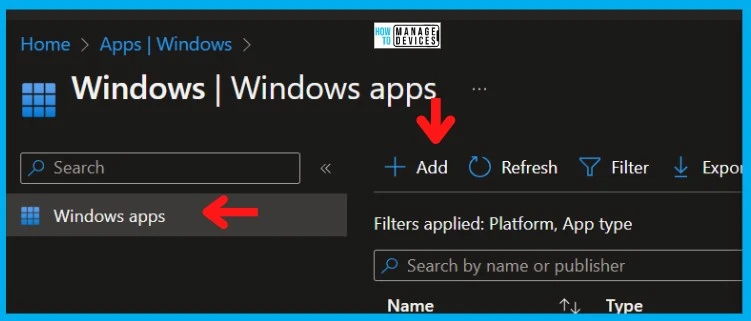 Deploy and Install Windows 365 App using Intune from New Microsoft Store App Type Fig. 8.1