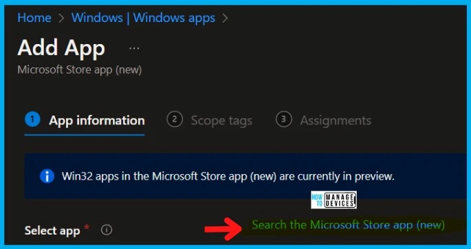 Deploy New Microsoft Store Apps Type from Intune with Winget Fig. 5.0