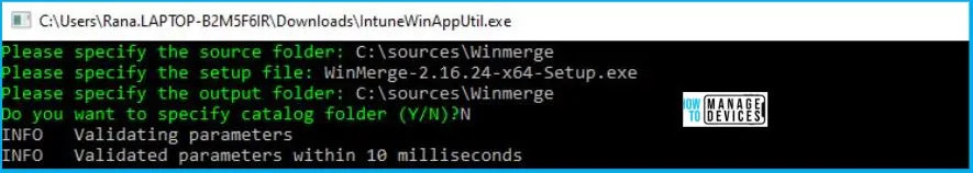 Deploy WinMerge using Intune Fig.1