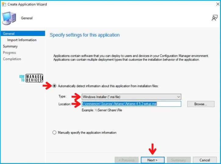 Airtame Deployment Using SCCM Application MSI Model Fig.2