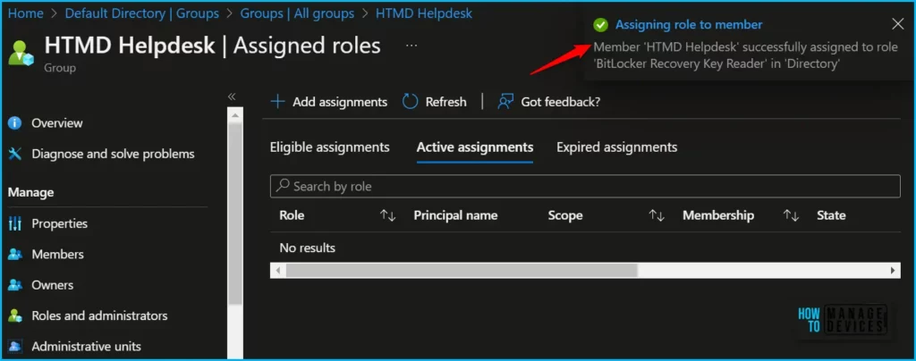 Assign Azure AD Roles Using Privileged Identity Management Fig.10