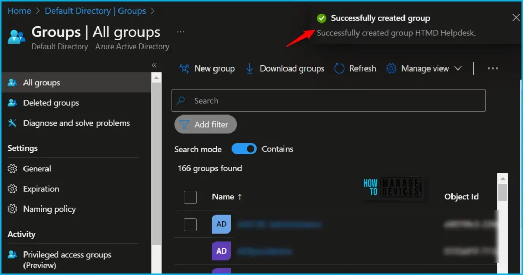 Assign Azure AD Roles to Azure AD Groups for Effective Role Based Access Control Fig.5