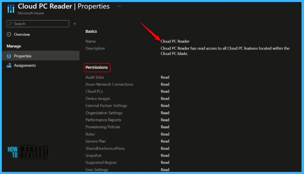 Cloud PC RBAC Roles for Windows 365 Enterprise Business Fig.2