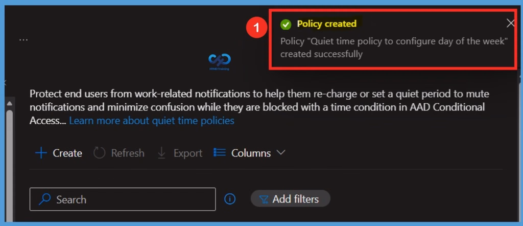 Microsoft Intune Quiet Time Policies for Managing Outlook and Teams Notifications 12 Microsoft Intune Quiet Time Policies for Managing Outlook and Teams Notifications- Fig.11