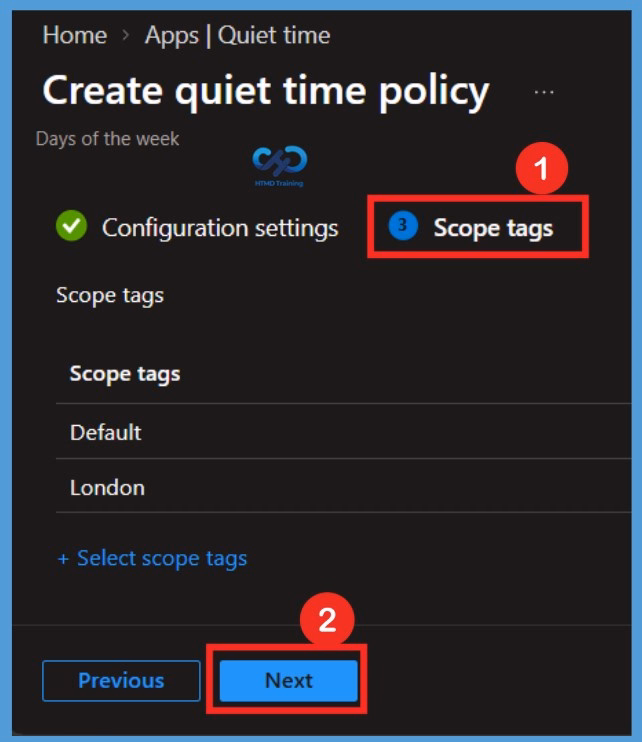 Microsoft Intune Quiet Time Policies for Managing Outlook and Teams Notifications 9 Microsoft Intune Quiet Time Policies for Managing Outlook and Teams Notifications- Fig.8