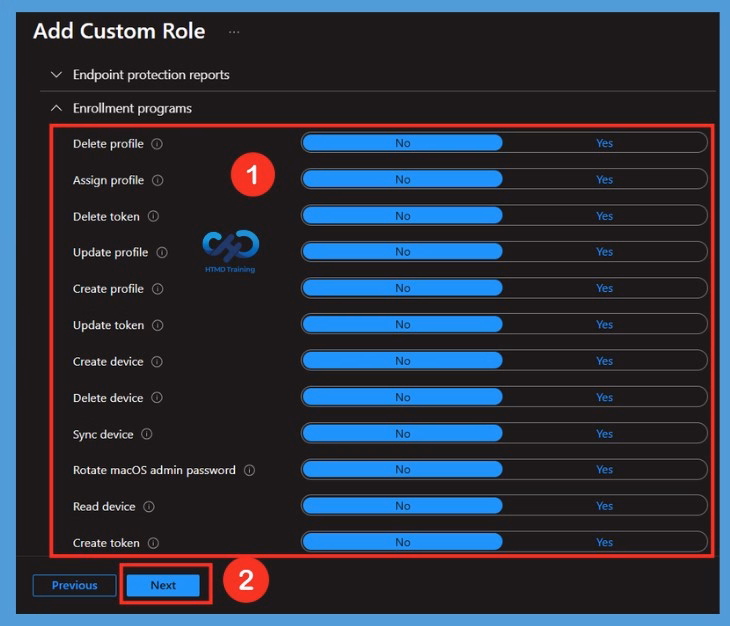 Create a Custom Intune RBAC Role for Windows Autopilot Management- Fig.4