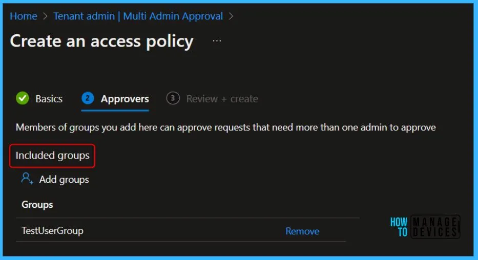 Configure Multiple Admin Approvals in Intune for Apps and Scripts Fig.3