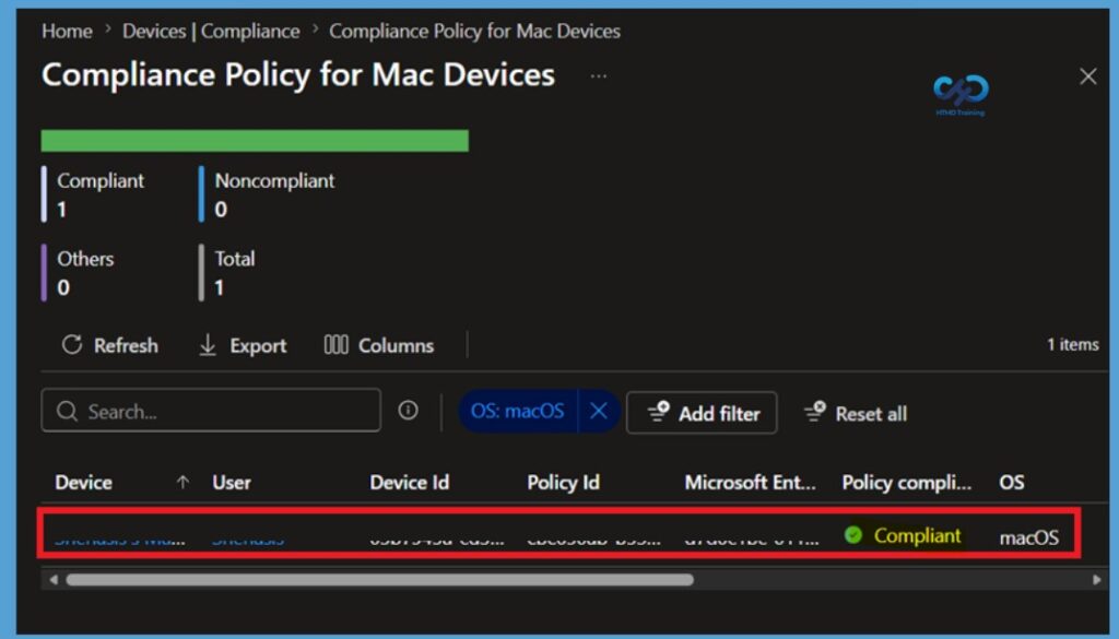 Secure macOS Devices with Compliance Policy in Microsoft Intune 14 Secure macOS Devices with Compliance Policy in Microsoft Intune- Fig.13