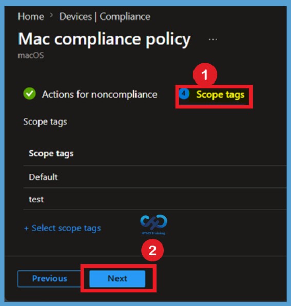 Secure macOS Devices with Compliance Policy in Microsoft Intune 10 Secure macOS Devices with Compliance Policy in Microsoft Intune- Fig.9