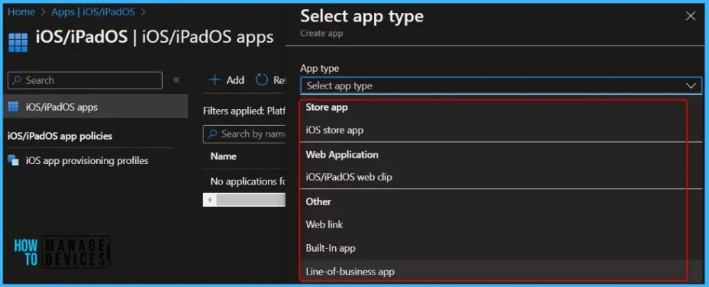 How to Deploy iOS Store Apps using Intune Fig.3