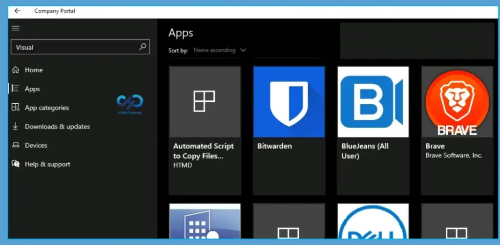 Show or Hide Configuration Manager Apps in Intune Company Portal to Reduce App Duplication 6