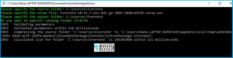 Evernote Installation Guide using Intune 1 Evernote Installation Using Intune Fig.1