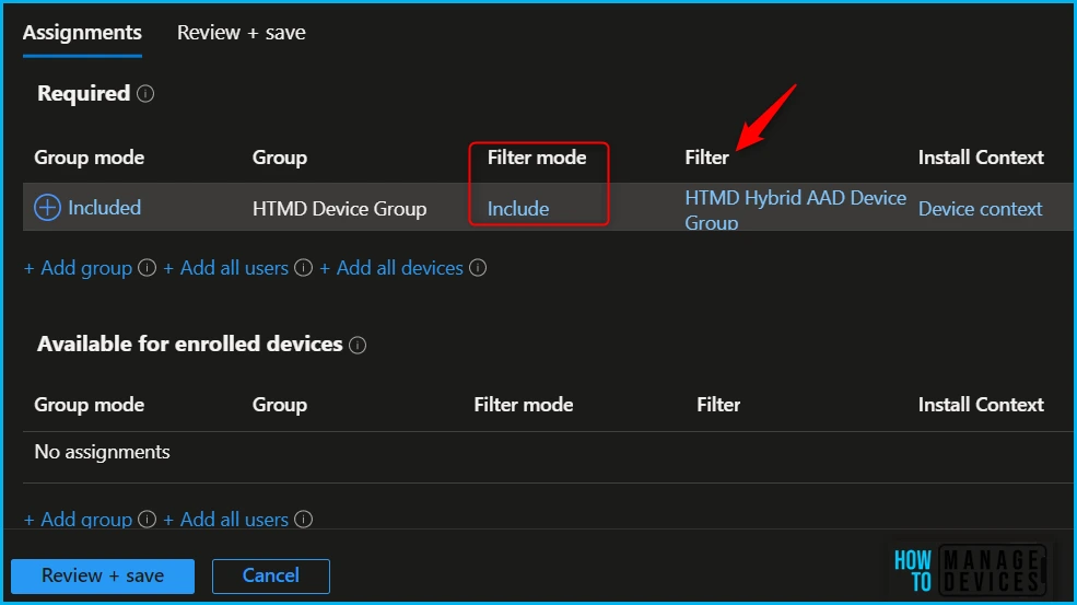 Use Device Azure AD Domain Join Type Filter Fig.10