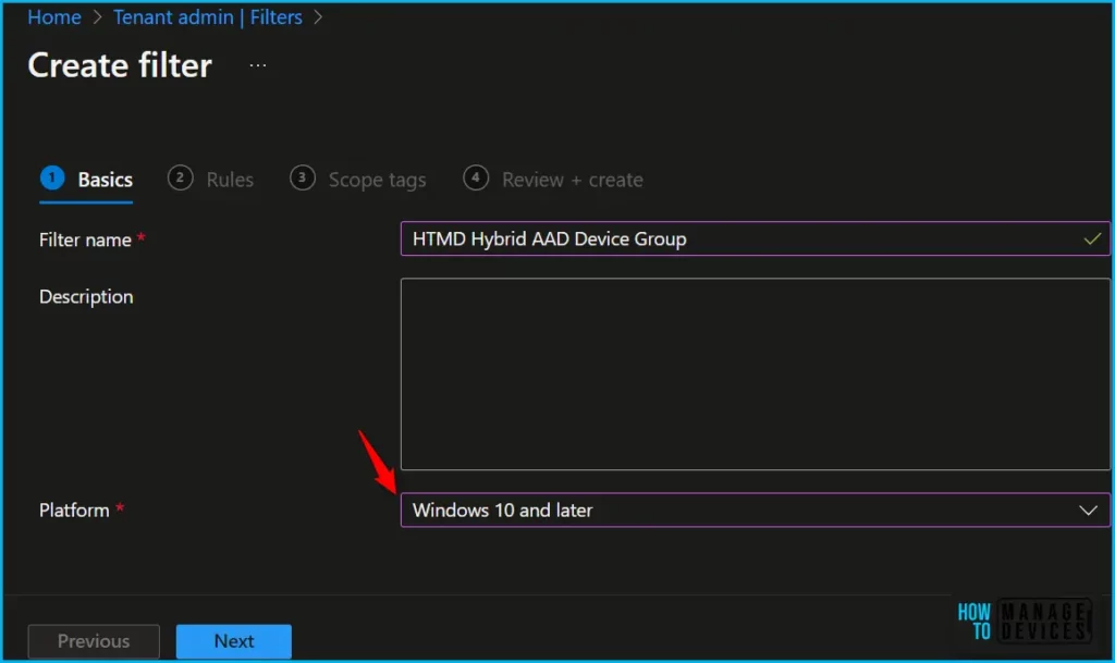 Filtering Intune App Policy Assignments by Azure AD Domain Join Type Fig.2