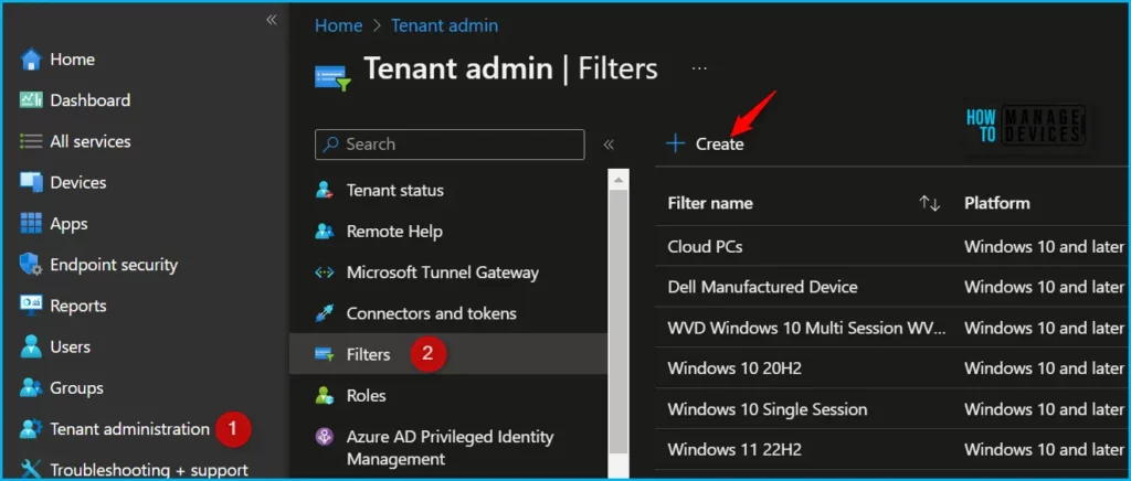 Filtering Intune App Policy Assignments by Azure AD Domain Join Type Fig.1