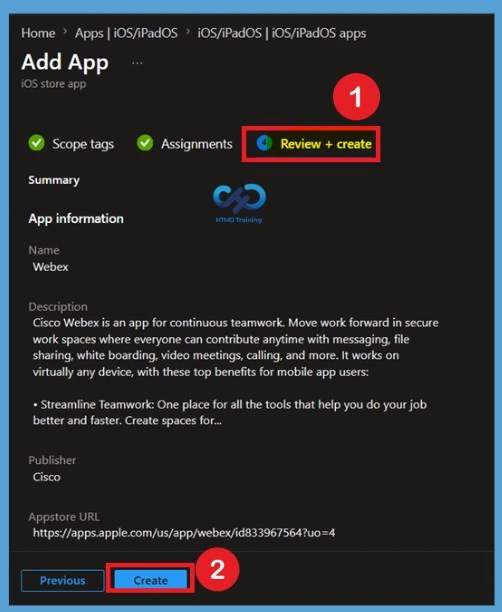 Configure iOS Store Apps to Simplify App Management using Microsoft Intune - Fig.7