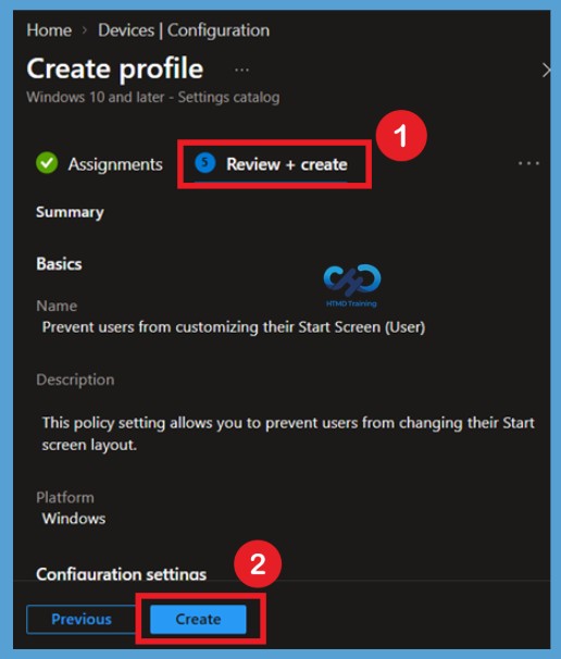 Prevent Start Screen Customization to Maintain a Consistent Windows Experience using Intune - Fig.9