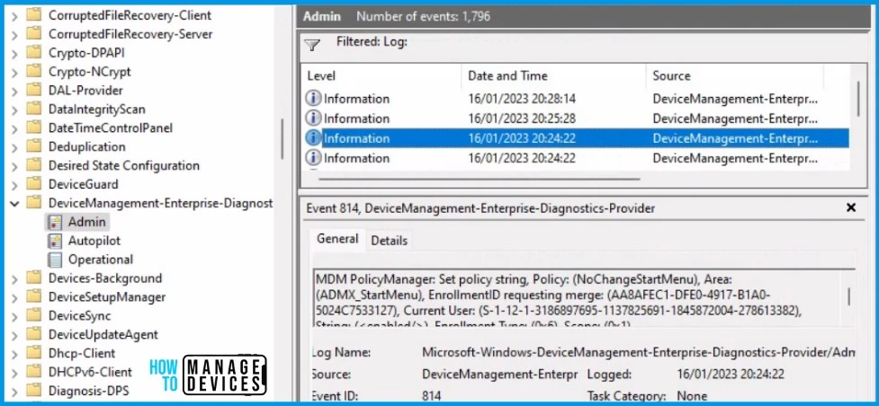 Prevent Users from Start Screen Customization using Intune Policy Fig.9