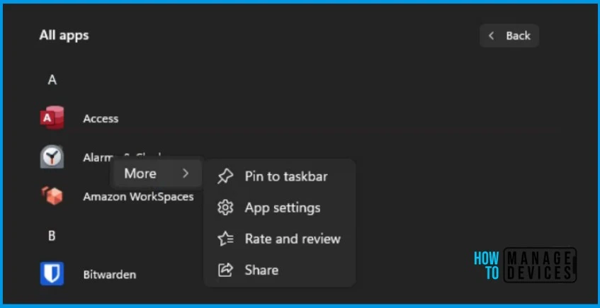 Prevent Users from Start Screen Customization using Intune Policy Fig.11