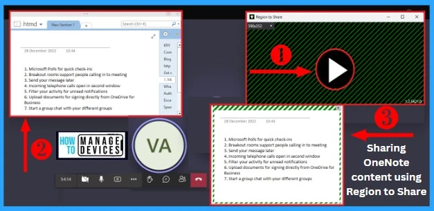 Region to Share Option in MS Teams for a Better Sharing Experience on Wider Monitors - fig.6